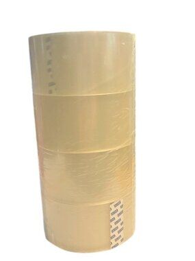 4 Rolls of Uline- S117  Packaging Tape 2” x 110 yds